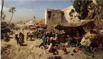 Arab or Arabic people and life. Orientalism oil paintings 153, unknow artist